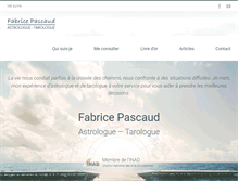 Tablet Screenshot of fabrice-pascaud.fr